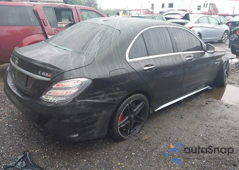 2015 Mercedes-Benz C 63 Amg S from USA, damaged, VIN 55SWF8HB0FU083208
